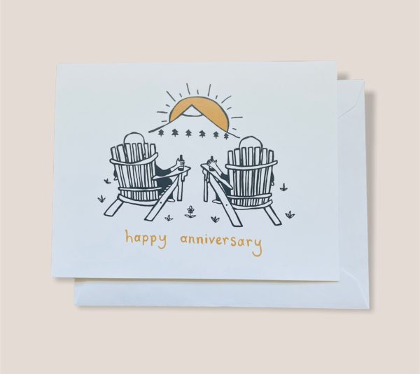 Greeting Card  - Happy anniversary