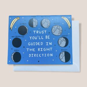 Greeting Card  - Trust you'll be guided