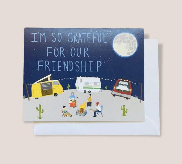 Greeting Card - I'm so grateful for our friendship