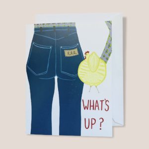 Greeting Card  - Chicken Butt