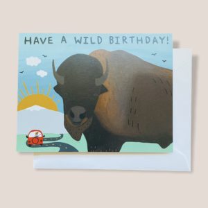Greeting Card  - Have a wild birthday