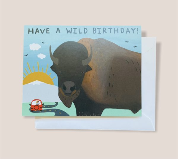 Greeting Card - Have a wild birthday
