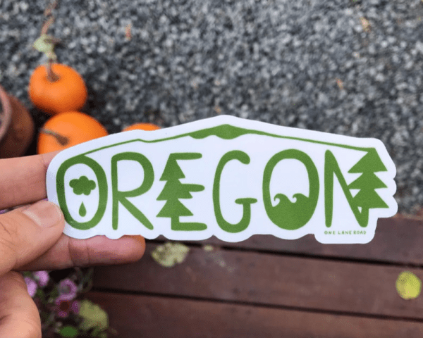 Sticker - Oregon Letters