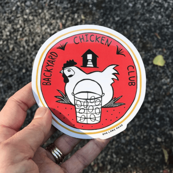 Sticker - Backyard Chicken Club