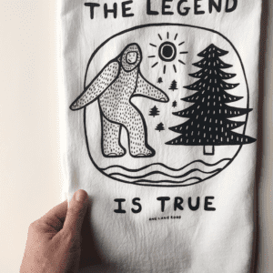 Bigfoot Towel