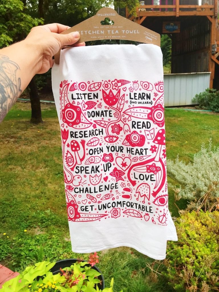 Call To Action - Kitchen Tea Towel
