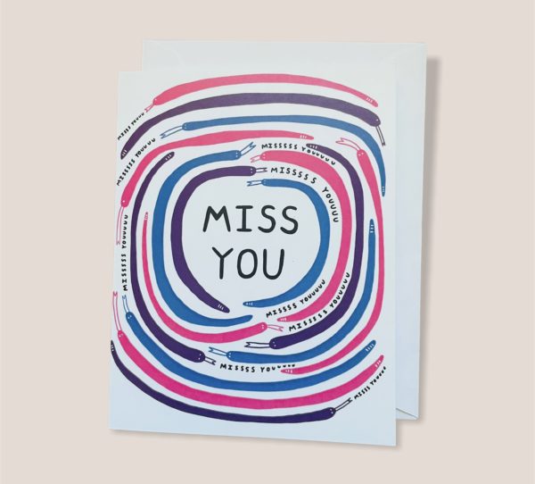 Greeting Card - Miss You