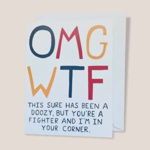 Greeting Card - OMG WTF