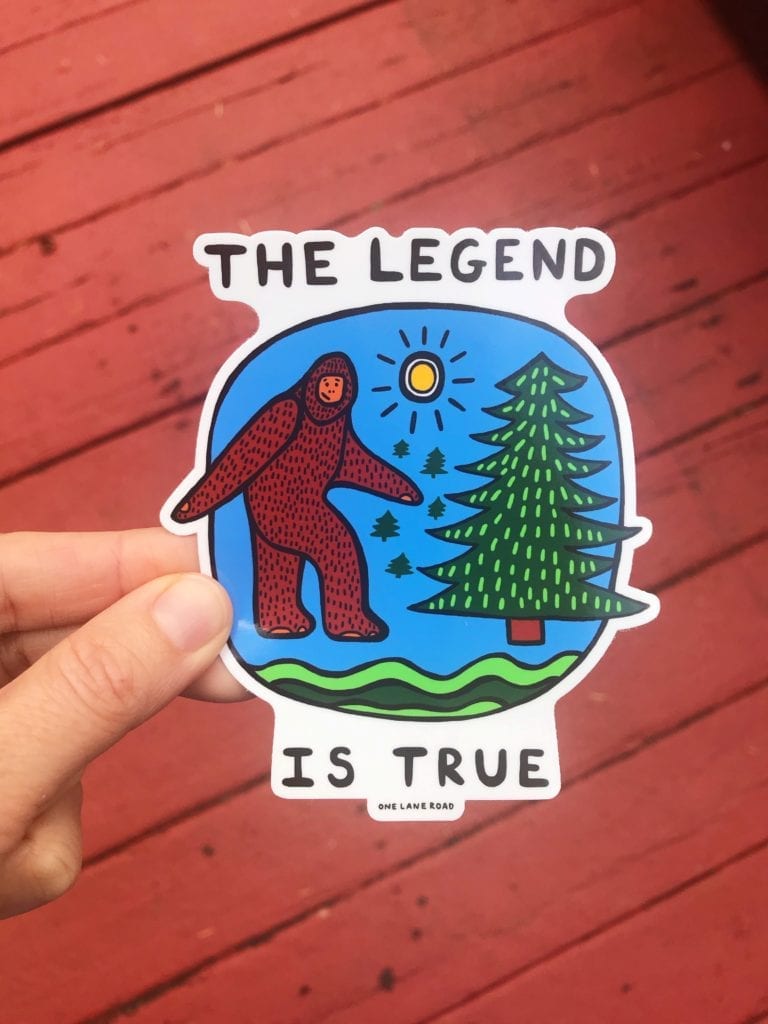 Bigfoot - Sticker