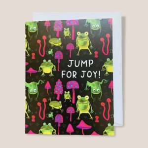 Greeting Card - Jump For Joy!
