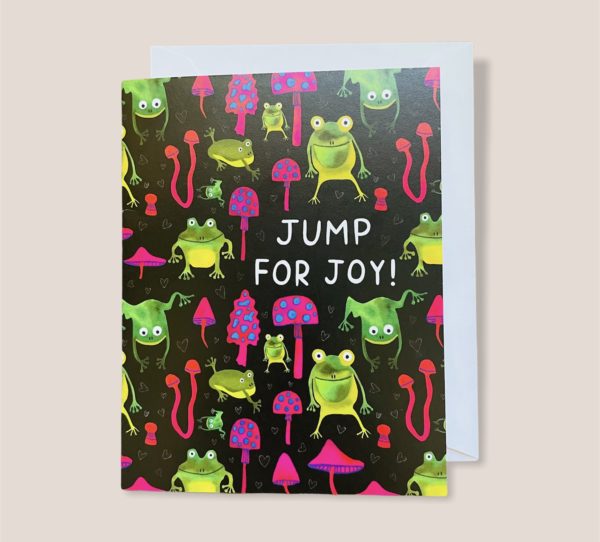 Greeting Card - Jump For Joy!