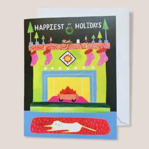 Greeting Card - Happiest Of Holidays