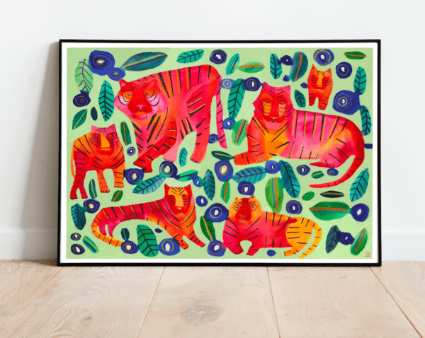 Tigers - Art Print