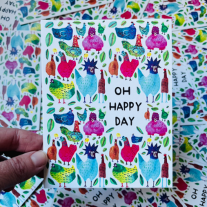 Greeting Card - Oh Happy Day