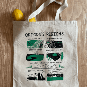 Oregon's Regions - Tote Bag
