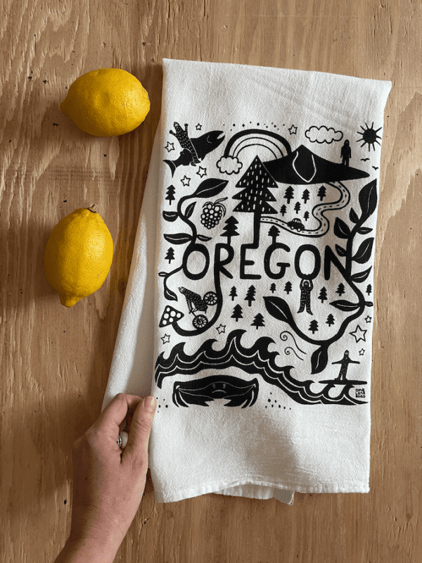 Magical Oregon - Kitchen Tea Towel