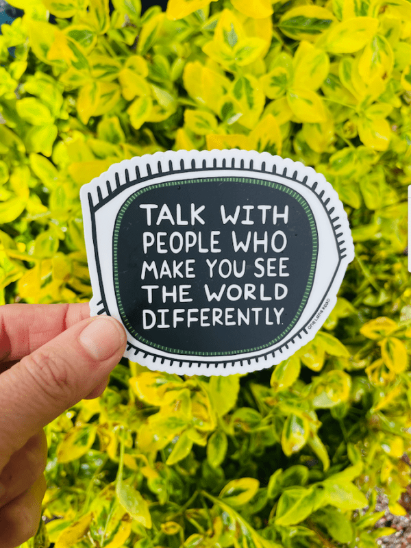 Talk With People - Sticker