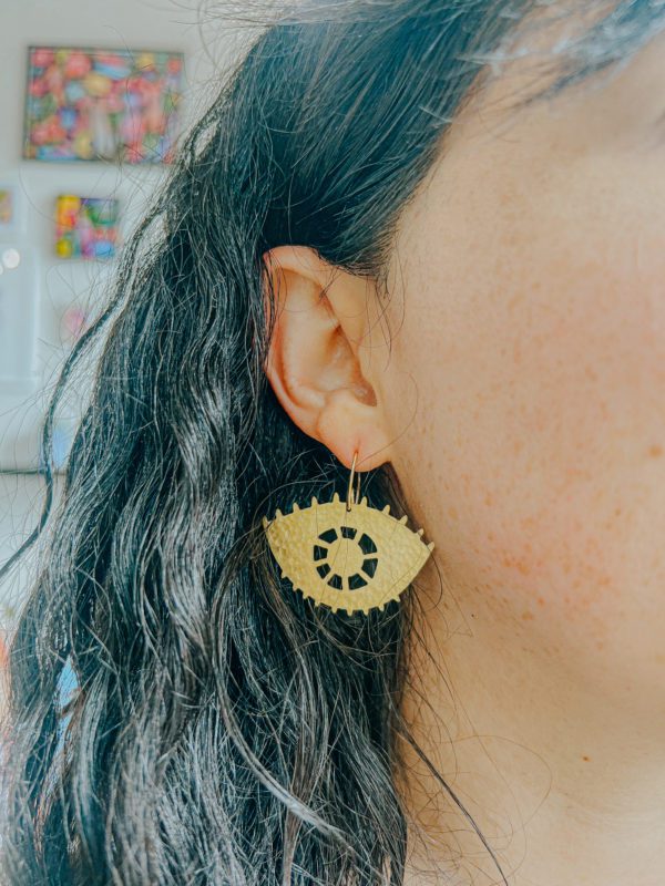 Collab With Morgen Barrett  - Big Eye Earrings