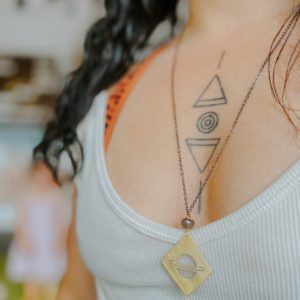 Collab With Morgen Barrett - Saturn Necklace