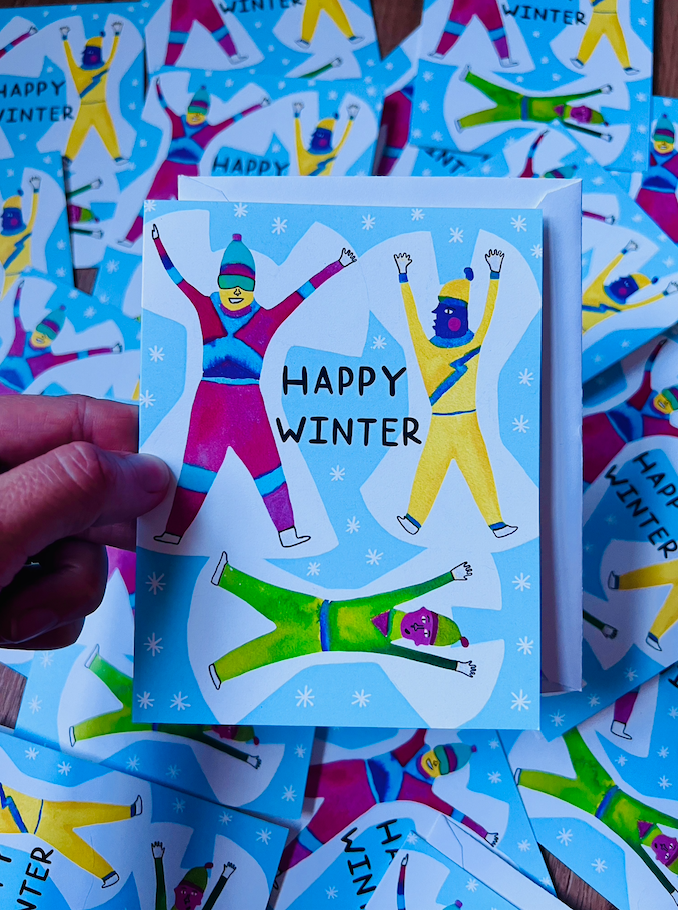 Greeting Card - Happy Winter