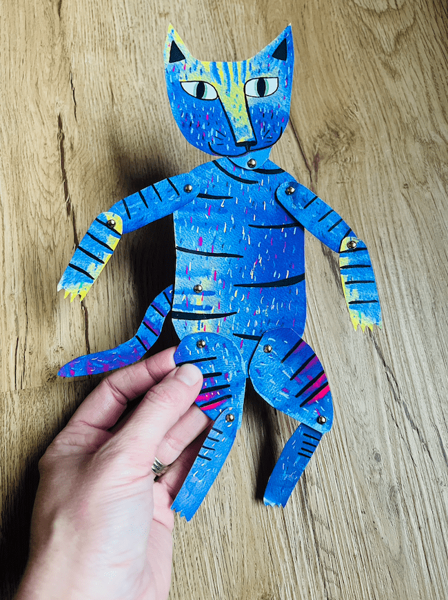 Cat Paper Puppet