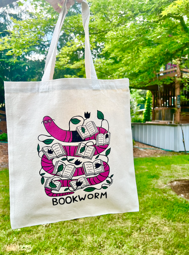 Bookworm - Tote Bag