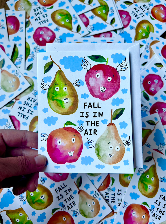 Greeting Card - Fall is in the air